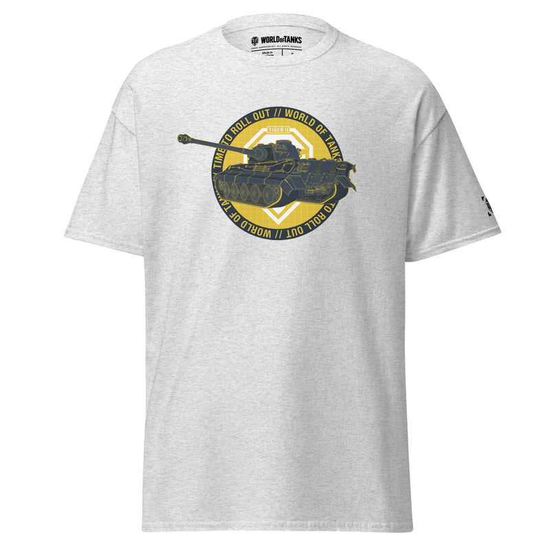World of Tanks T-shirt Tiger II Roll Out Ash
