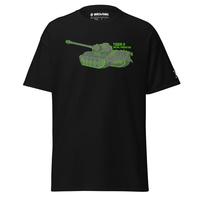 World of Tanks T-shirt Tiger II Royal Predator Black