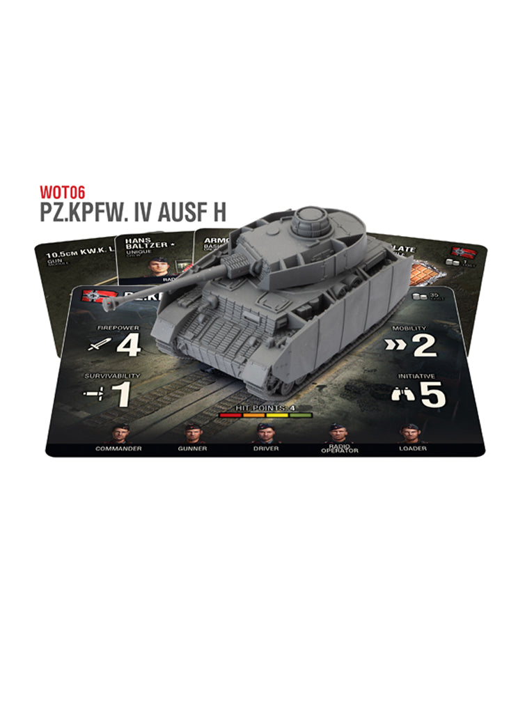 World of Tanks Miniatures Game - Expansion Pack Panzer IV H