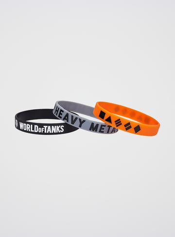 World of Tanks Silicone Wristband (3 pieces)